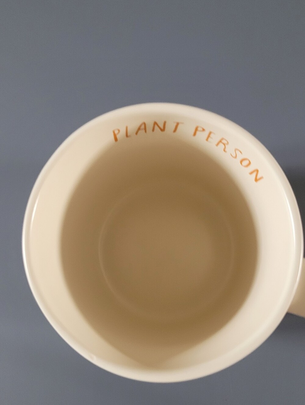 Opalhouse Plant Person coffee Mug Cream stonewear - Picture 2 of 5